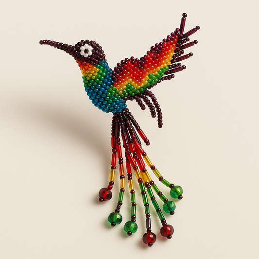 Colibri en perles